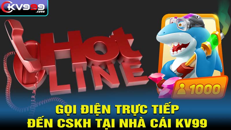 Gọi điện trực tiếp đến CSKH tại kv99